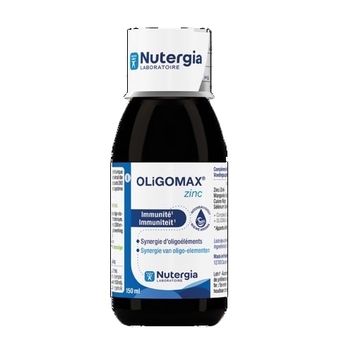 Nutergia Oligomax Zink 150 ml | Natuurlijk afweersysteem - Immuniteit