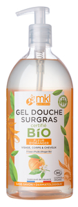 MKL Gel Douche Surgras Bio Fleur d'Oranger 1L