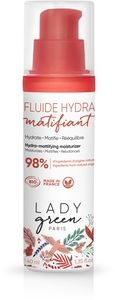 Lady Green Fluide Hydratant Matifiant 40ml