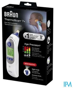 Braun Thermoscan 7+ Thermomètre Auriculaire