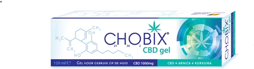 Chobix Gel CBD 1000 mg 120 ml | Gewrichten - Spieren