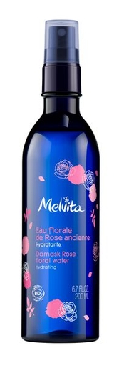 Melvita Eau Florale Rose Spray 200ml | Démaquillants - Nettoyage