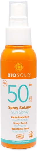 Biosolis Zonnespray SPF 50+ 100 ml | Zonneproducten