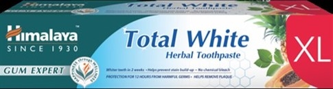 Himalaya Total White XL Tandpasta 100 ml | Tandpasta's - Tandhygiëne