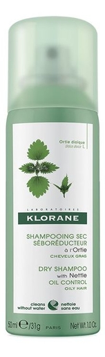 Klorane Shampooing Sec Ortie Spray 50ml (nouvelle formule) | Shampooings