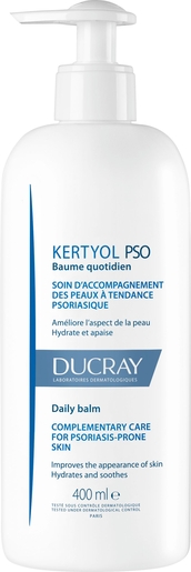 Ducray Kertyol PSO Dagelijks Hydraterende Balsem 400 ml | Huidproblemen
