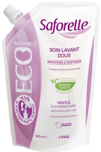 Saforelle Soin Lavant Doux Eco Recharge 400ml