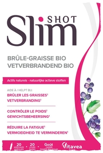 SlimShot Brûle-Graisse Bio 20 Ampoules
