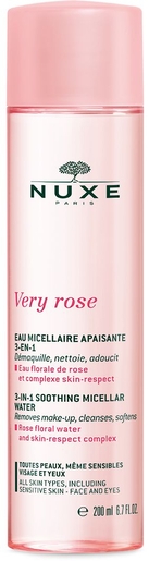 Nuxe Very Rose Kalmerend Micellair Water 3-in-1 200 ml