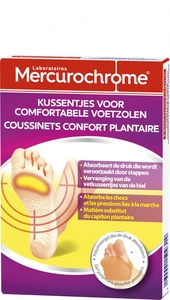 Mercurochrome Coussinets Confort Plantaire