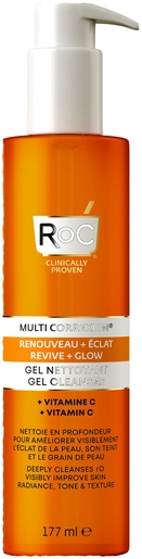 RoC Renouveau + Eclat Gel Nettoyant 177ml | Démaquillants - Nettoyage