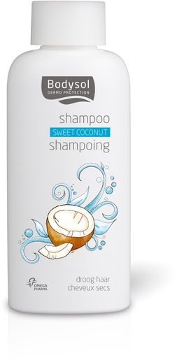 Bodysol Sweet Coconut Shampoing Cheveux Secs 200ml | Shampooings