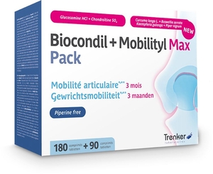 Biocondil + Mobilityl Max 180 + 90 Comprimés