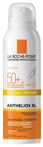 La Roche-Posay Anthelios Brume Invisible Ultra Léger IP50+ 200ml | Crèmes solaires