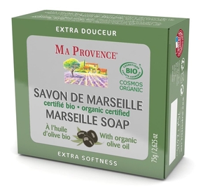Ma Provence Savon Marseille Huile Olive Bio 75g