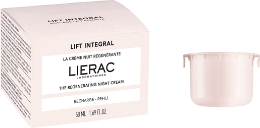 Lierac Lift Intégral La Crème Nuit Régénérante Recharge 50ml | Antirides - Anti-âge