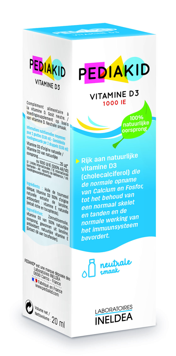 Vitamine D3 - PÉDIAKID