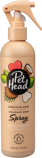 Pet Head Sensitive Soul Vachtspray 300 ml | Dieren