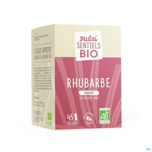 Nutrisentiels Rhubarbe Bio 45 Comprimés