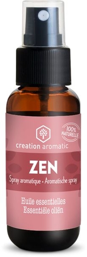 Creation Aromatic Huile Essentielle Diffusion Zen Spray 30ml | Stress - Relaxation