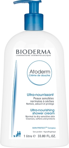 Bioderma Atoderm Crème de Douche 1L | Bain - Toilette