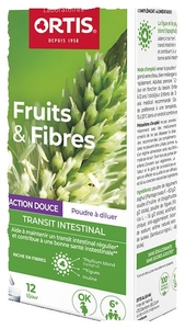 Ortis Fruits &amp; Fibres Regular Transit Intestinal Femme Enceinte 12 Sticks