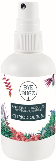 ByeBugz Anti Insect Citriodiol 30% Spray | Antimuggen - Insecten - Insectenwerend middel 