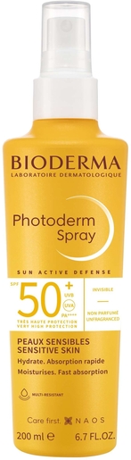 BIODERMA Photoderm spray 50+ très haute protection