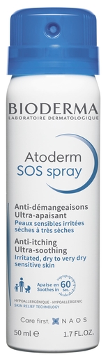 Bioderma Atoderm SOS Spray 50ml | Soins spécifiques
