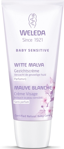 Weleda Baby Sensitive Witte Malva Gezichtscrème 50ml | Gezichtsverzorging