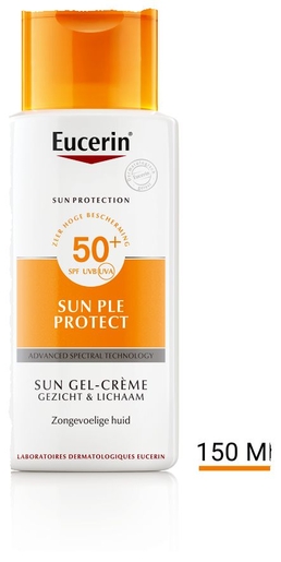 Sun LEB Protect SPF 50+ Gel-Crème Gezicht &amp; Lichaam 150ml | Zonneallergie preventie