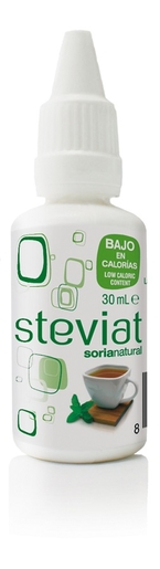 Soria Steviat Druppels 30ml | Tegen suikerdrang