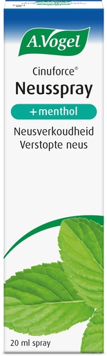 A. Vogel Cinuforce neusspray Menthol 20ml | Ademhaling - Neus