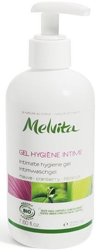Melvita Intieme Hygiënegel Bio 225 ml | Verzorgingsproducten voor de dagelijkse hygiëne