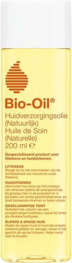 Bio-Oil Herstellende Olie Natural 200ml | Striemen