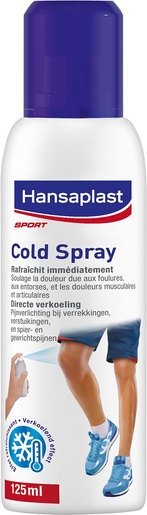 Hansaplast Sport Cold Spray 125ml | Warmte- en Koudetherapie
