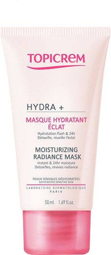 Topicrem Hydra+ Masque Hydratant Eclat 50ml | Masque