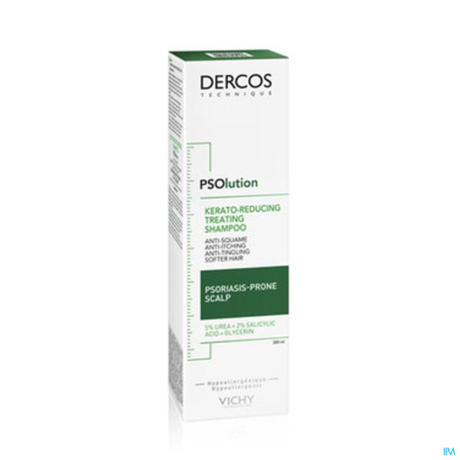 Vichy Dercos Psolution Shampoo Antischilfertjes 200 ml | Irritatie hoofdhuid