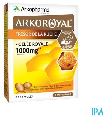 ArkoRoyal Koninginnenbrood 1000 mg 30 Capsules | Welzijn