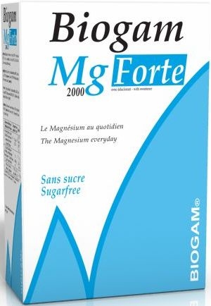 Biogam Magnésium (Mg) Forte 30 Ampoules Buvables x5ml | Magnésium