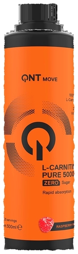 QNT L-carnitine Pure 5000 Raspberry 500ml | Afslanken en gewicht verliezen