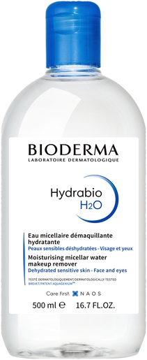 Bioderma Hydrabio H2O Micellaire Oplossing 500ml | Onze Bestsellers