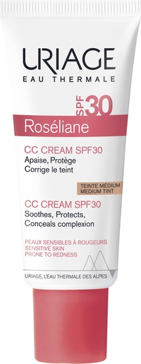 Uriage Roséaline CC Cream SPF30 40ml | Roodheid - Couperose