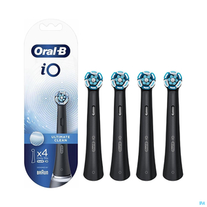 Oral-B iO Ultimate Clean Black 4 Brossettes