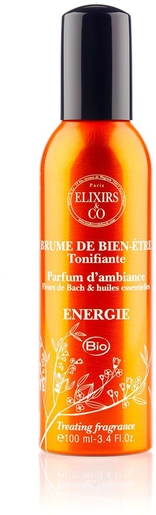 Elixirs &amp; Co Brume Bien-Être Tonifiante Energie Bio 100ml | Fleurs de Bach