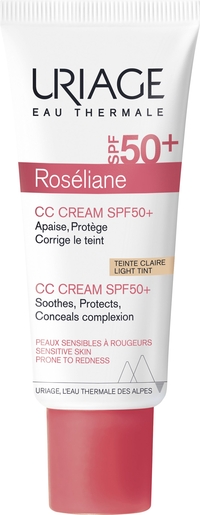 Uriage Roséliane CC Crème SPF50+ 40 ml | Roodheid - Couperose