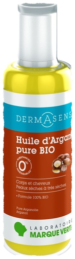 Marque V Dermasens Huile Argan Pure Bio 50ml | Hydratation - Nutrition