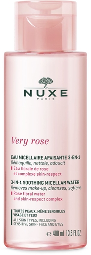 Nuxe Very Rose Verzachtend Micellair Water 3-in-1 400 ml