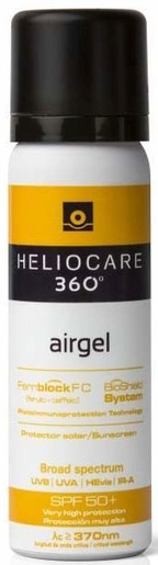 Heliocare 360° Airgel IP50+ 60ml | Crèmes solaires