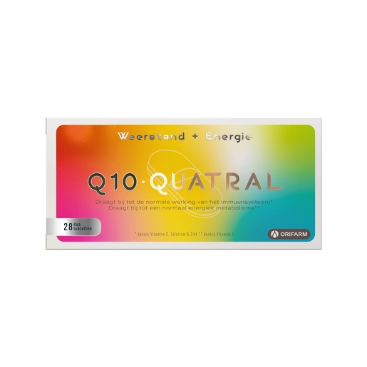 Q10 Quatral 28 Tabletten | Natuurlijk afweersysteem - Immuniteit